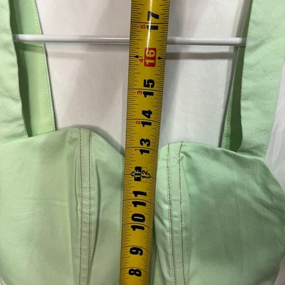 BY.DYLN Casey Corset Top Mint Green Medium NWOT - Picture 4 of 11